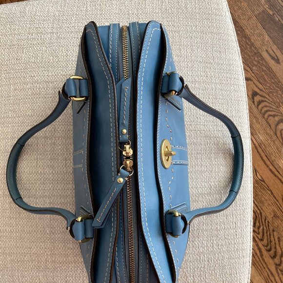 Vintage 2007 Coach Bag / Satchel Blue - Picture 5 of 7